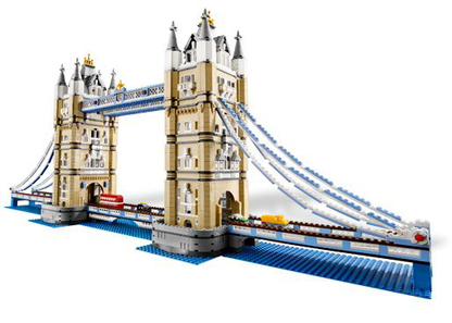 LEGO Sculptures - 10214 - Tower Bridge USED/USAGÉ