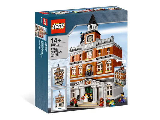 LEG Creator Expert - 10224 - Town Hall - USAGÉ / USED