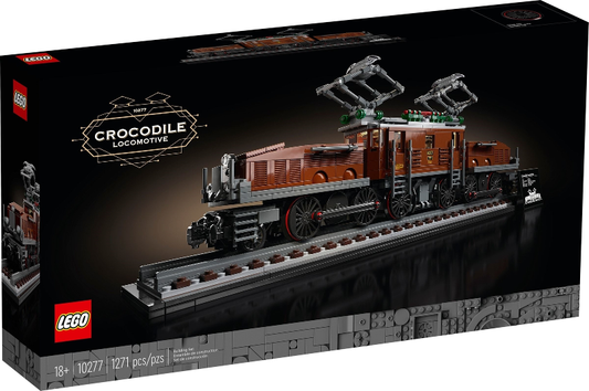 LEGO Signature - 10277 - Locomotive Crocodile - USAGÉ / USAGÉ