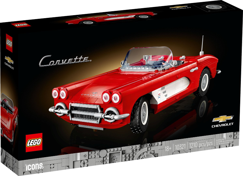 Icônes LEGO - 10321 - Corvette