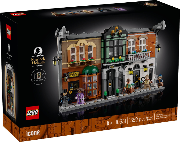 LEGO Icons - 10351 - Sherlock Holmes: Book Nook