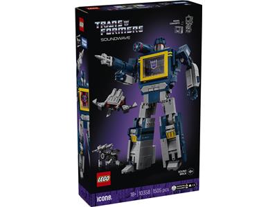 Icônes LEGO - 10358 - Onde sonore Transformers