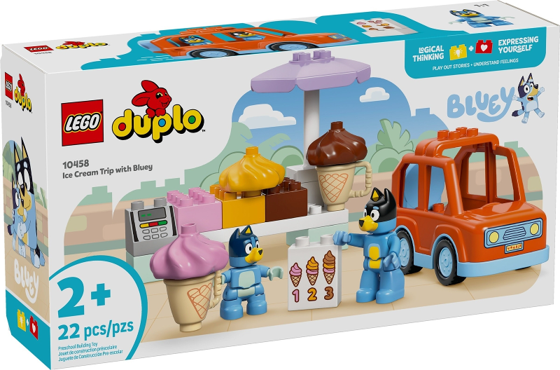 LEGO Duplo - 10458 - Voyage de crème glacée avec Bluey