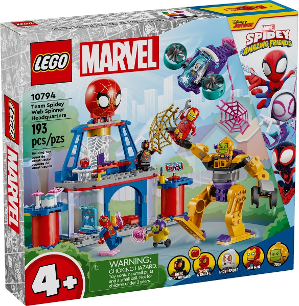 LEGO - Marvel - 10794 - Team Spidey Web Spinner Headquarters