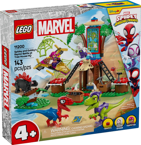 LEGO - Marvel - 11200 - Spidey and Gobby's Raptor Battle at Tree House HQ