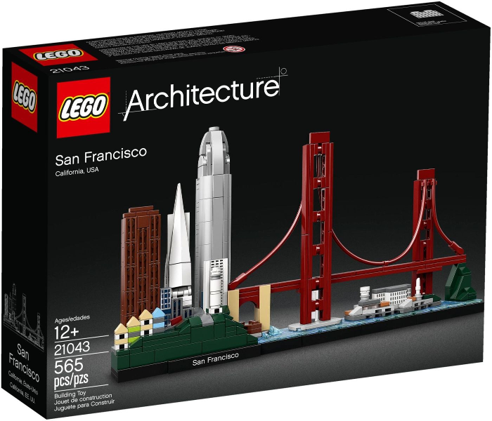 LEGO Architecture - 21043 - San Francisco - USAGÉ/USED