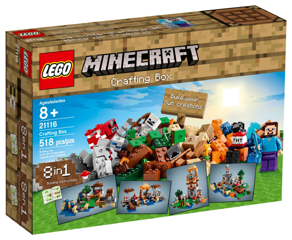 LEGO Minecraft - 21116 - Boîte de bricolage - USAGÉ / USED