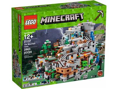 LEGO Minecraft - 21137 - The Mountain Cave - BOITE ENDOMMAGÉE
