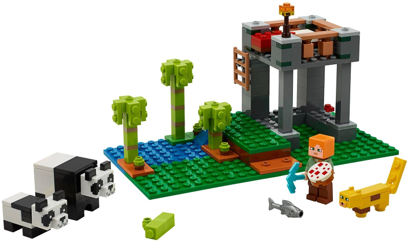 LEGO - Minecraft - 21158 - La crèche des pandas