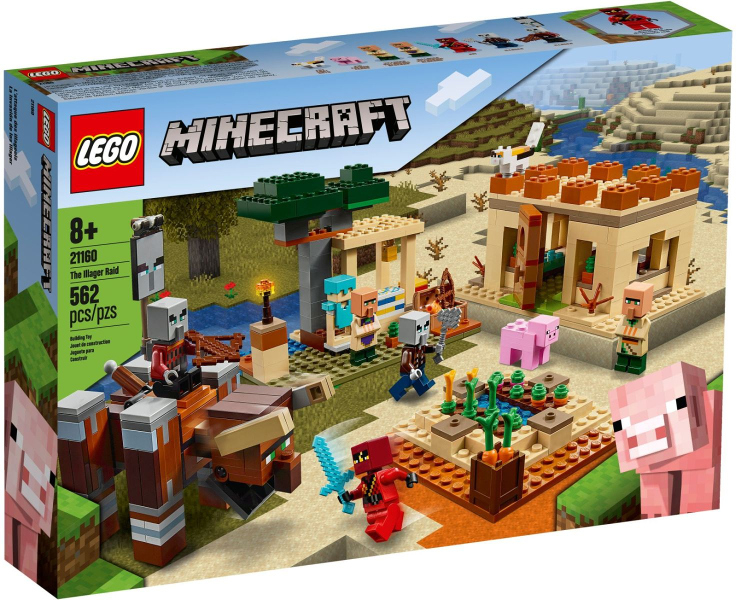 LEGO Minecraft - 21160 - Le raid des Illagers - USAGÉ / USED