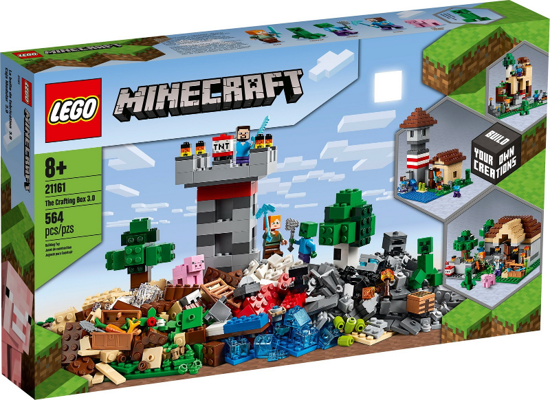LEGO - Minecraft - 21161 - La boîte de bricolage 3.0 - USAGÉ/USED