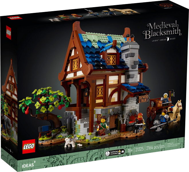 LEGO - Ideas - 21325 - Medieval Blacksmith - USED / USAGÉ