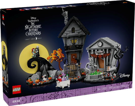 LEGO Disney - 21351 - L'Étrange Noël de Monsieur Jack de Tim Burton