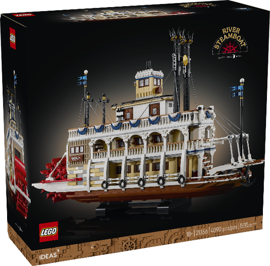 LEGO Ideas - 21356 - Bateau à vapeur fluvial