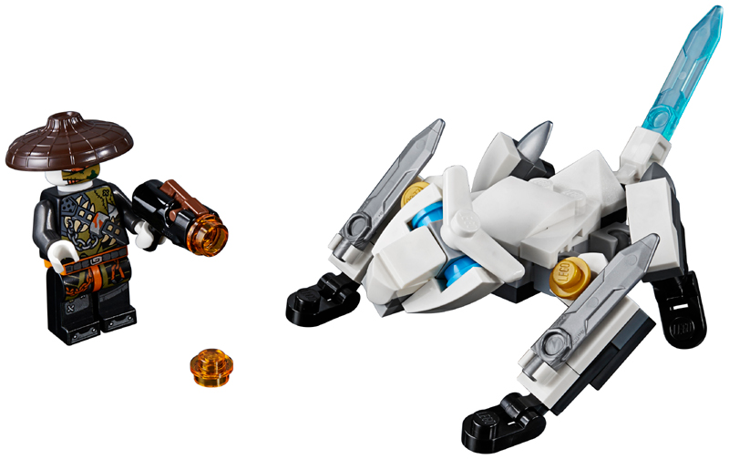 LEGO NinjaGo - 30428 - POLYBAG Dragon Mech Ninja vert