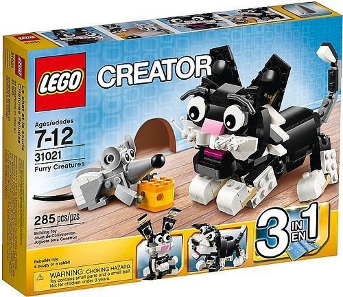 LEGO - Creator - 31021 - Furry Creatures - USAGÉ / USED