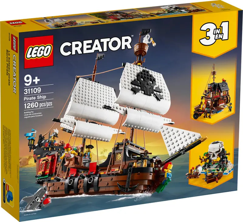 LEGO Creator - 31109 - Le bateau pirate