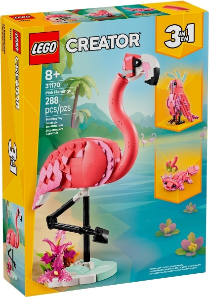 LEGO Creator - 31170 - Flamant rose