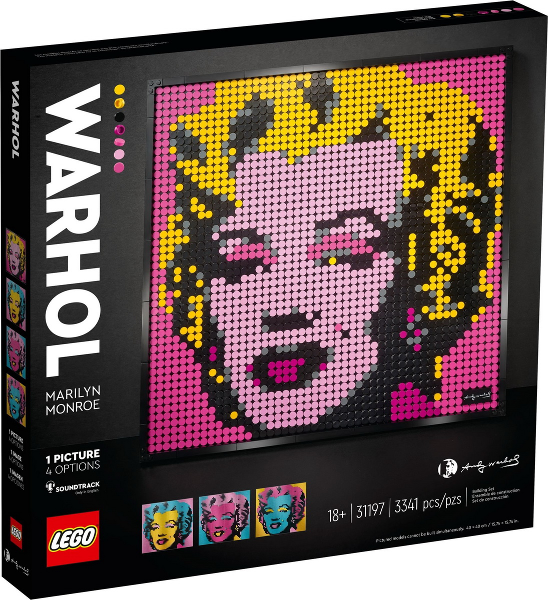 LEGO Art - 31197 - Andy Warhol's Marilyn Monroe