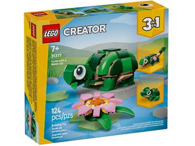 LEGO Creator - 31377 - Turtle with a Water Lily Flower