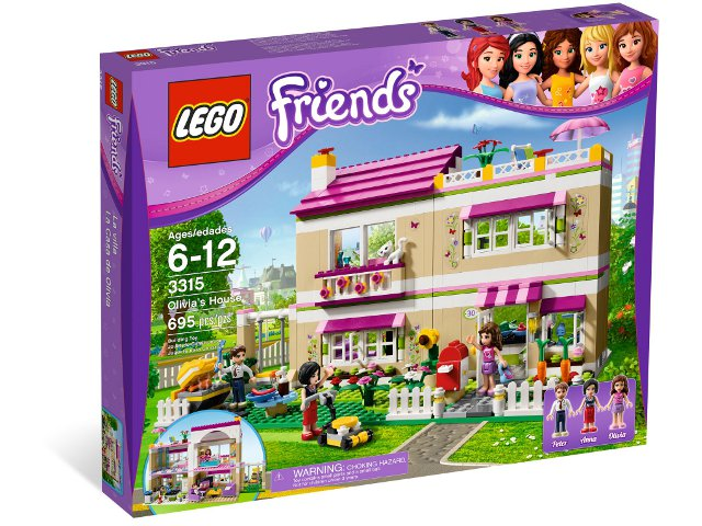 LEGO Friends - 3315 - La maison d'Olivia - USAGÉ / USED