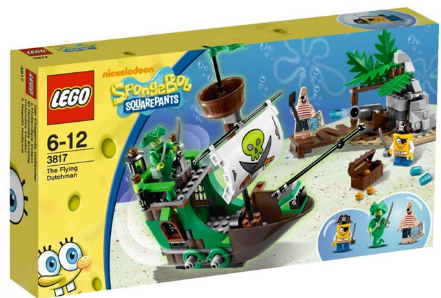 LEGO Spongebob Squarepants - 3817 - The Flying Dutchman - USED/USAGÉ