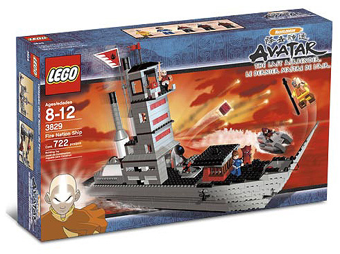 LEGO Avatar The Last Airbender - 3829 - Fire Nation Ship