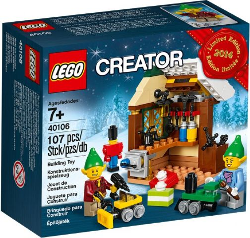 LEGO Creator - 40106 - Toy Workshop - Ensemble de vacances 2014 en édition limitée