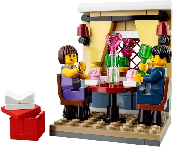 LEGO - Bricktober 2015 - 40143 - Boulangerie Bricktober - USAGÉ / USED
