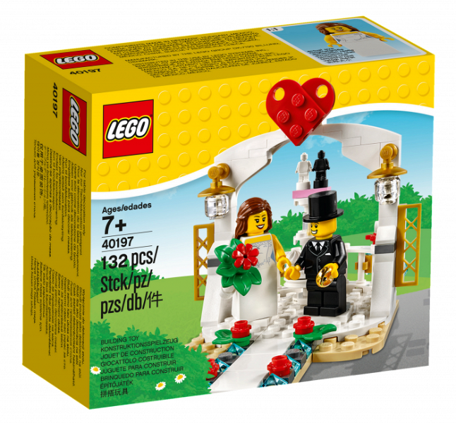 LEGO Promo - 40197 - Ensemble de cadeaux de mariage 2018 - USAGÉ / USED