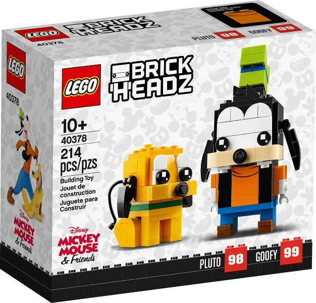 LEGO - Brick Head - 40378 - Pluto + Dingo