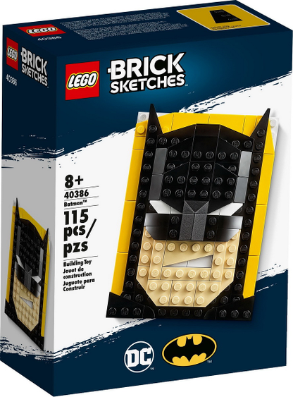 LEGO Brick Sketches - 40386 - Batman - USAGÉ / USED