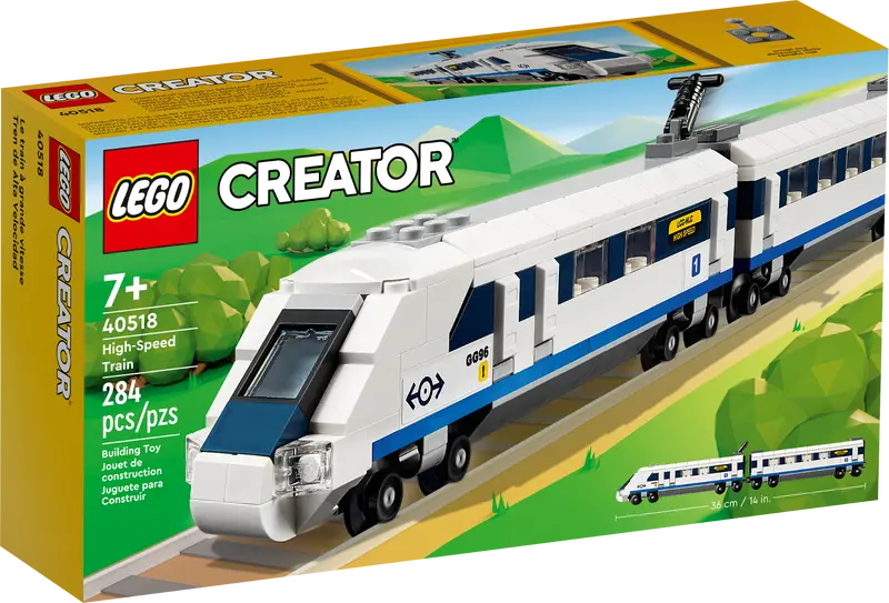 LEGO Creator Expert - 40518 - Train à grande vitesse - USAGÉ / USED
