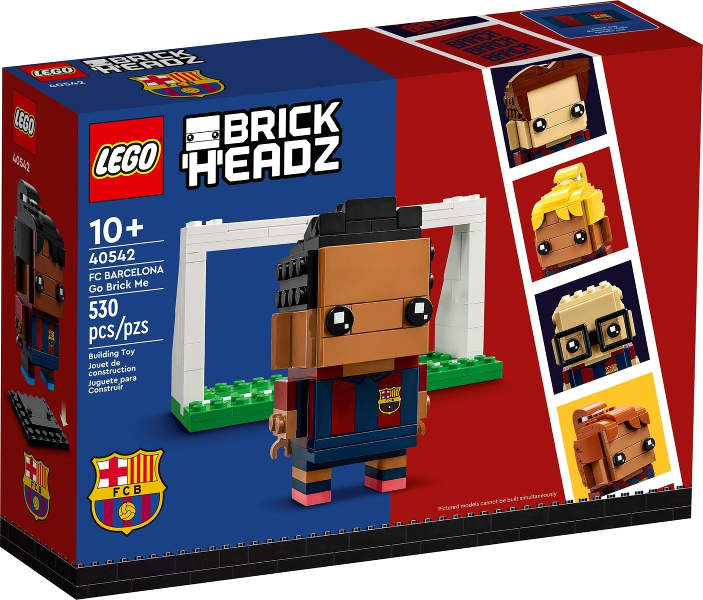 LEGO BrickHeadz - 40542 - FC Barcelona Go Brick Me
