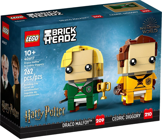 LEGO Brickheadz - 40617 - Drago Malefoy et Cédric Diggory