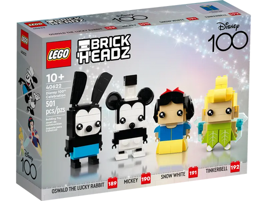 LEGO Disney Brickheadz - 40622 - Disney 100th Celebration