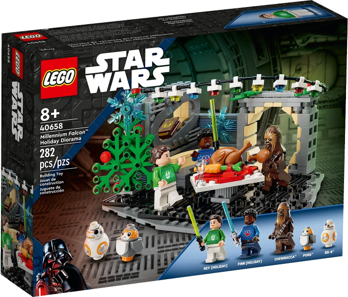 LEGO - Star Wars - 40658 - Diorama des fêtes du Faucon Millenium