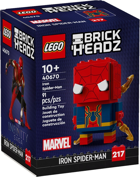 LEGO Brickheadz Marvel - 40670 - Iron Spider-Man