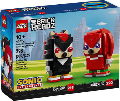 LEGO - Brickheadz - 40421 - Belle Bottom, Kevin et Bob
