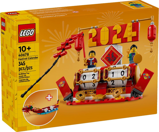 LEGO Fêtes traditionnelles chinoises - 40678 - Calendrier des festivals