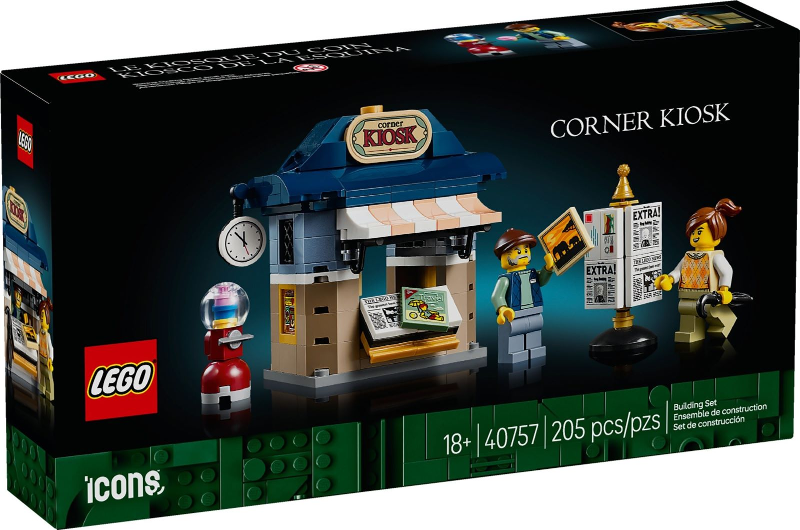 LEGO Promo - 40757 - Kiosque d'angle 