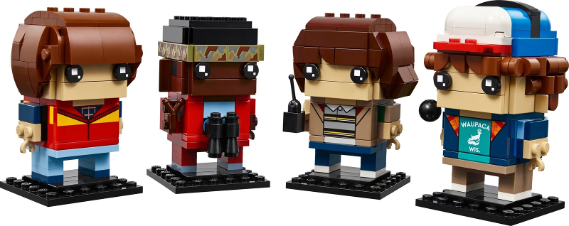 LEGo Brickheadz - 40801 - Mike, Dustin, Lucas and Will Figures
