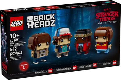 LEGo Brickheadz - 40801 - Mike, Dustin, Lucas and Will Figures