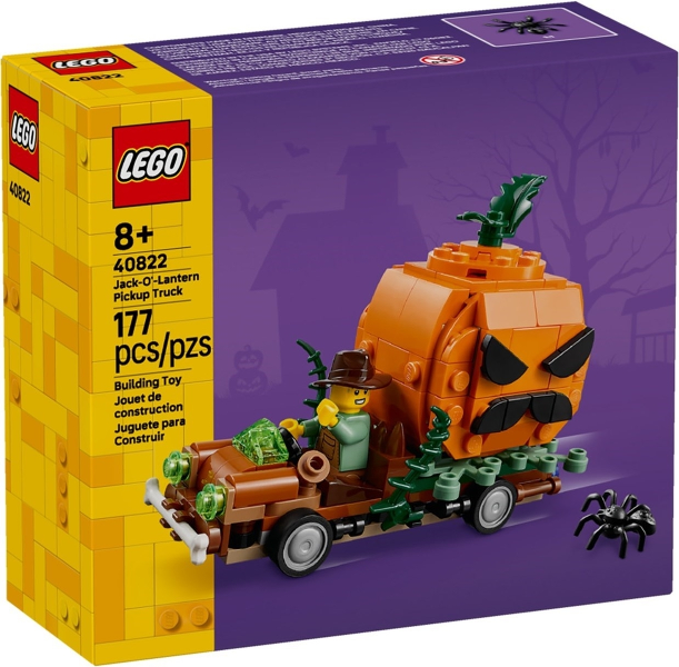LEGO Halloween - 40822 - Jack-O'-Lantern Pickup Truck
