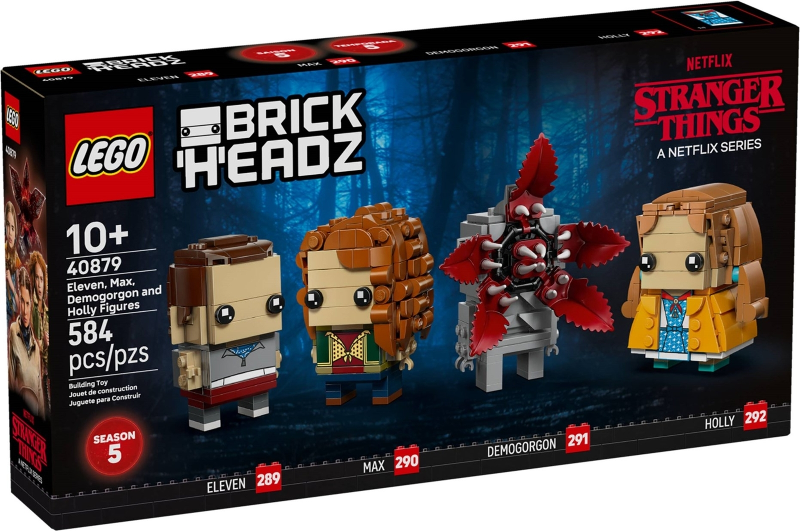 LEGO Brickheadz Stranger Things - 40879 - Eleven, Max, Demogorgon and Holly Figures