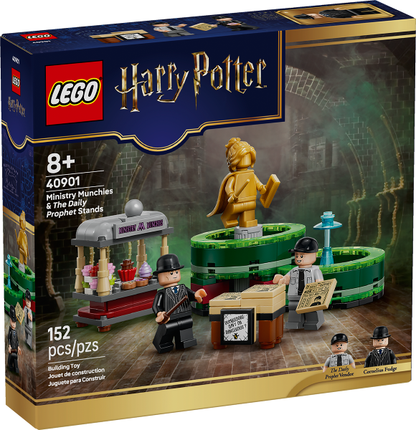 LEGO Harry Potter - 40901 - Les friandises du ministère et les présentoirs du Quotidien du Prophète