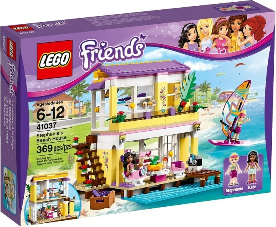 LEGO Friends - 41037 - La maison de plage de Stéphanie - USAGÉ / USED