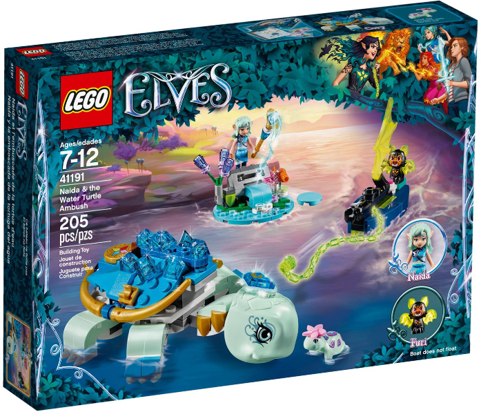 LEGO - Elves - 41191 - Naida et l'embuscade de la tortue d'eau - USAGÉ / USED
