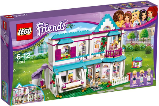 LEGO Friends - 41314 - Stephanie's House - Boîte Endommagée