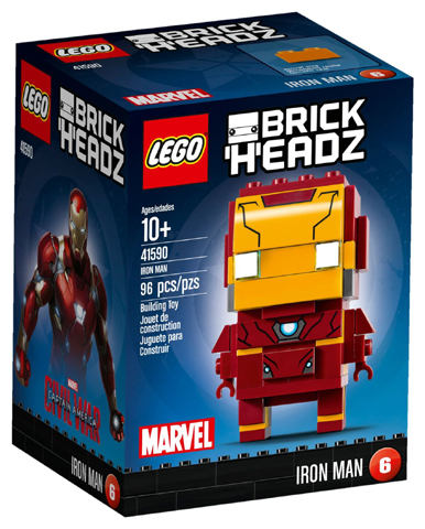 LEGO - BricksHeadz - 41590 - Iron Man